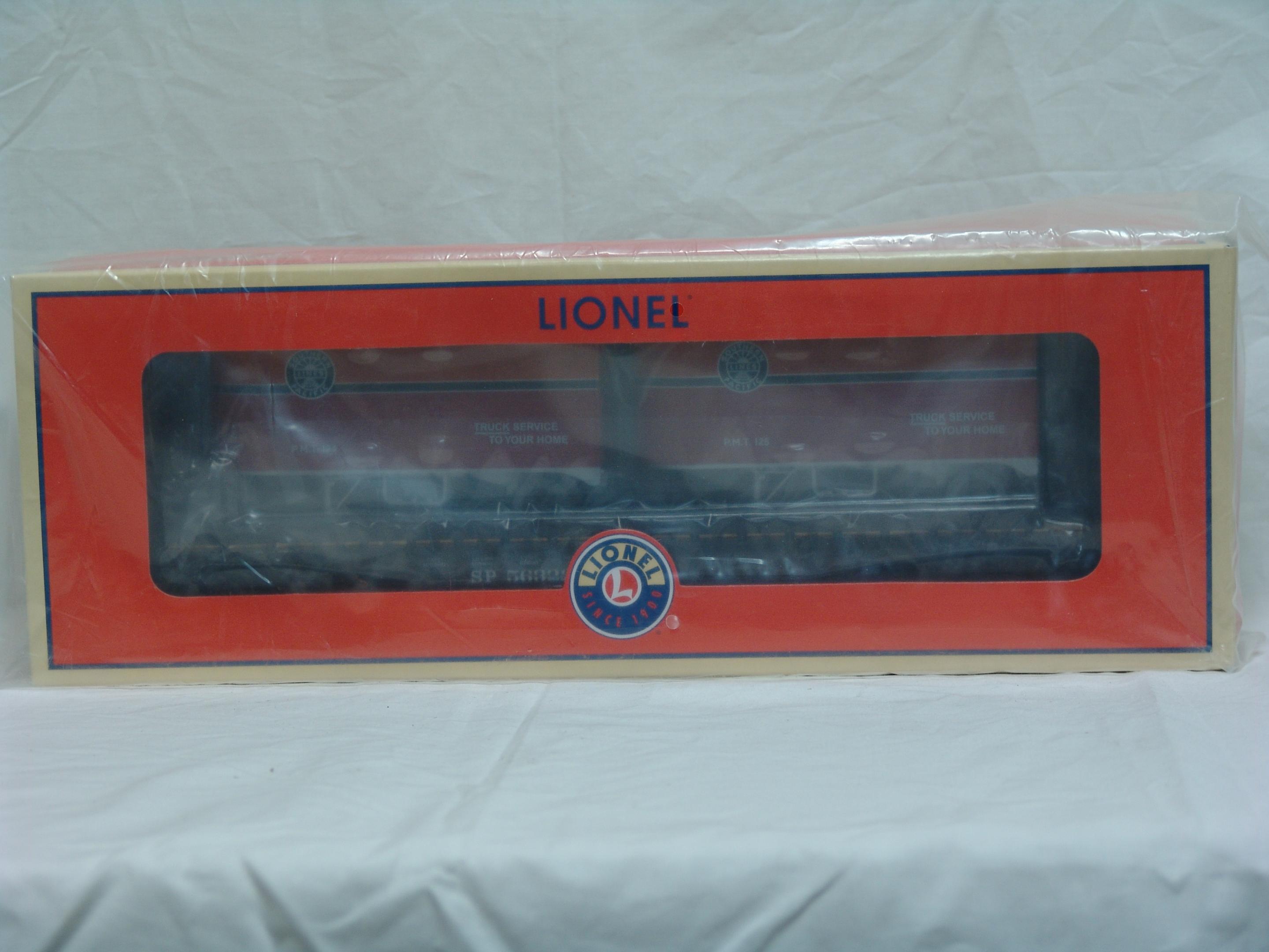 Southern Pacific PS-4 flatcar #563221 with trailers (used)