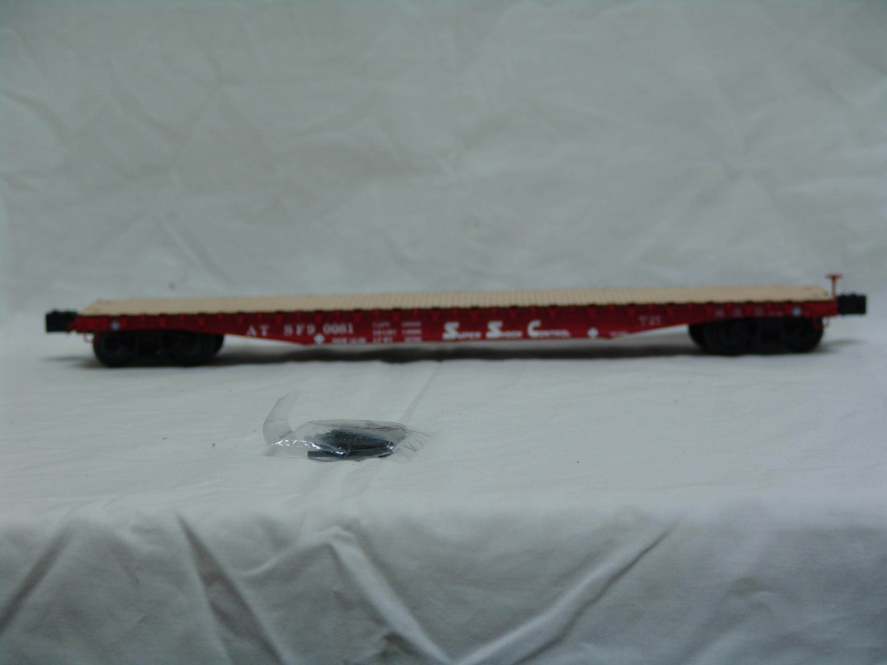 Santa Fe PS-4 flatcar #90081 (used)