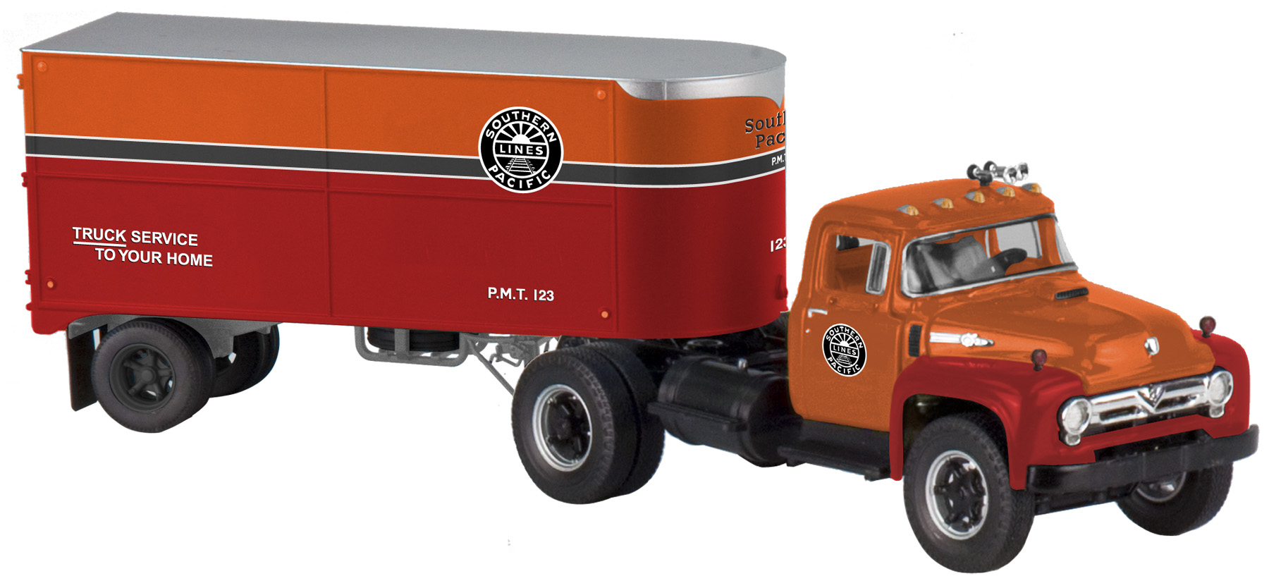 Southern Pacific tractor trailer (used)