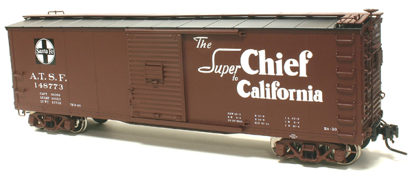 Santa Fe steel rebuilt USRA boxcar #148773 (used)