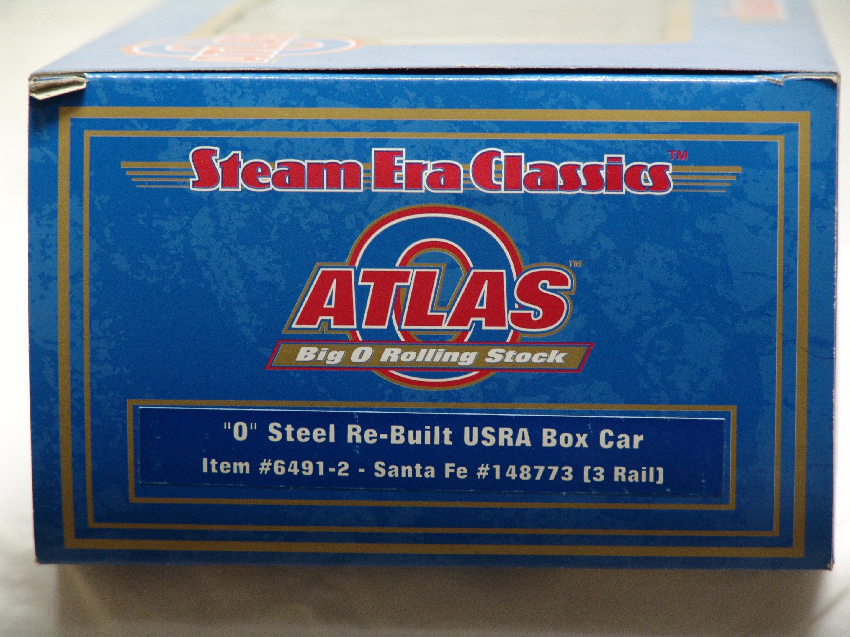 Santa Fe steel rebuilt USRA boxcar #148773 (used)