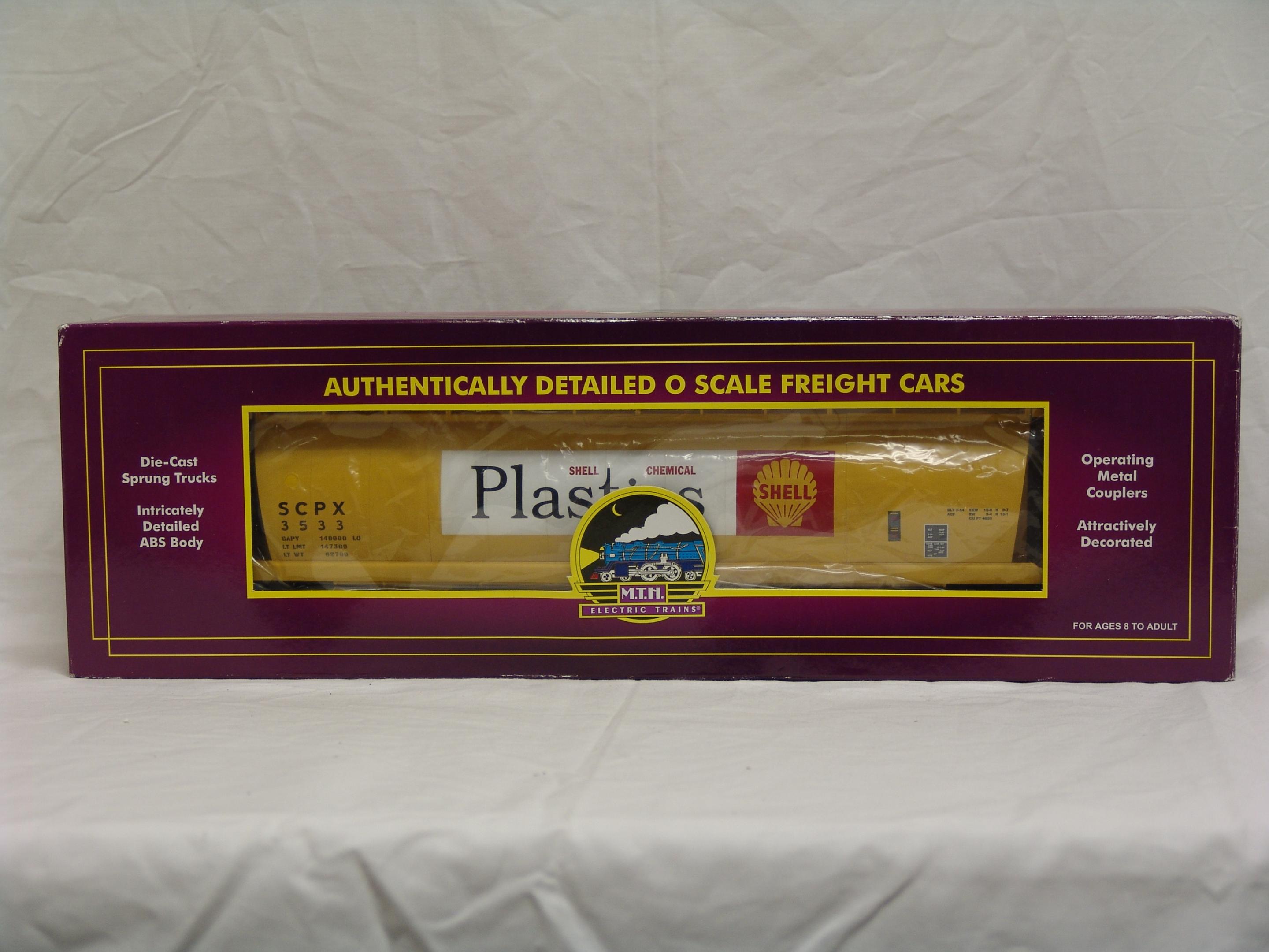 Shell Plastics 100 ton hopper car #3533 (used)