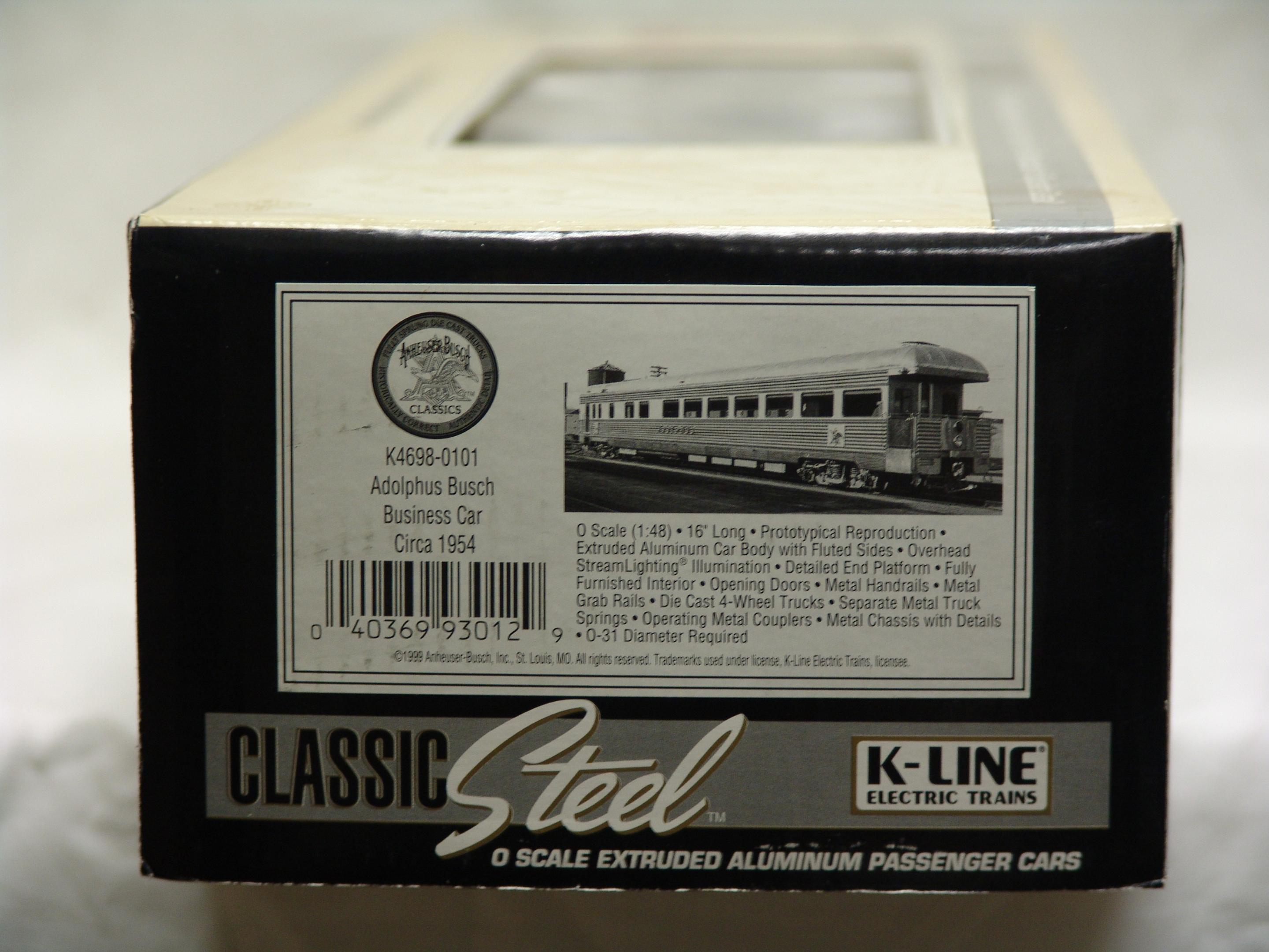 Anheuser-Busch "Adolphus" 16" aluminum business car (used)