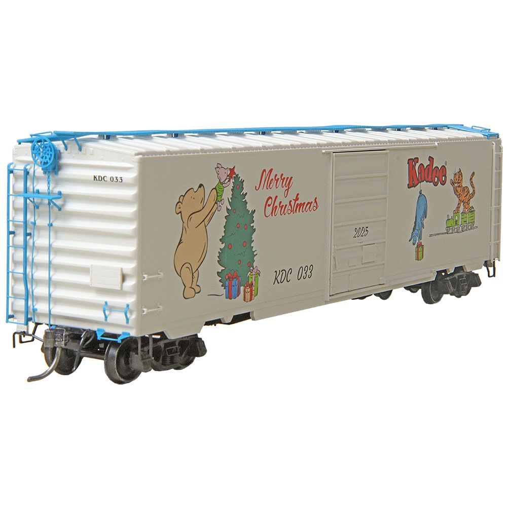 2025 Kadee Winnie-The-Pooh And Friends Christmas Box Car W/Blue Detail