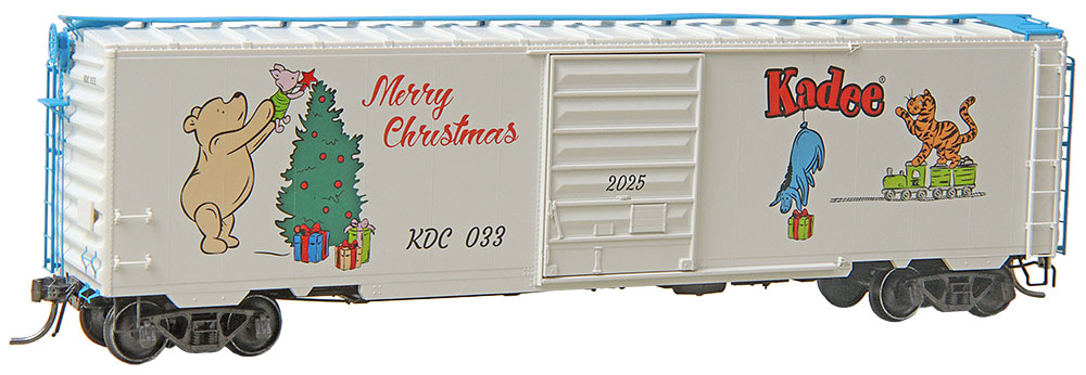 2025 Kadee Winnie-The-Pooh And Friends Christmas Box Car W/Blue Detail
