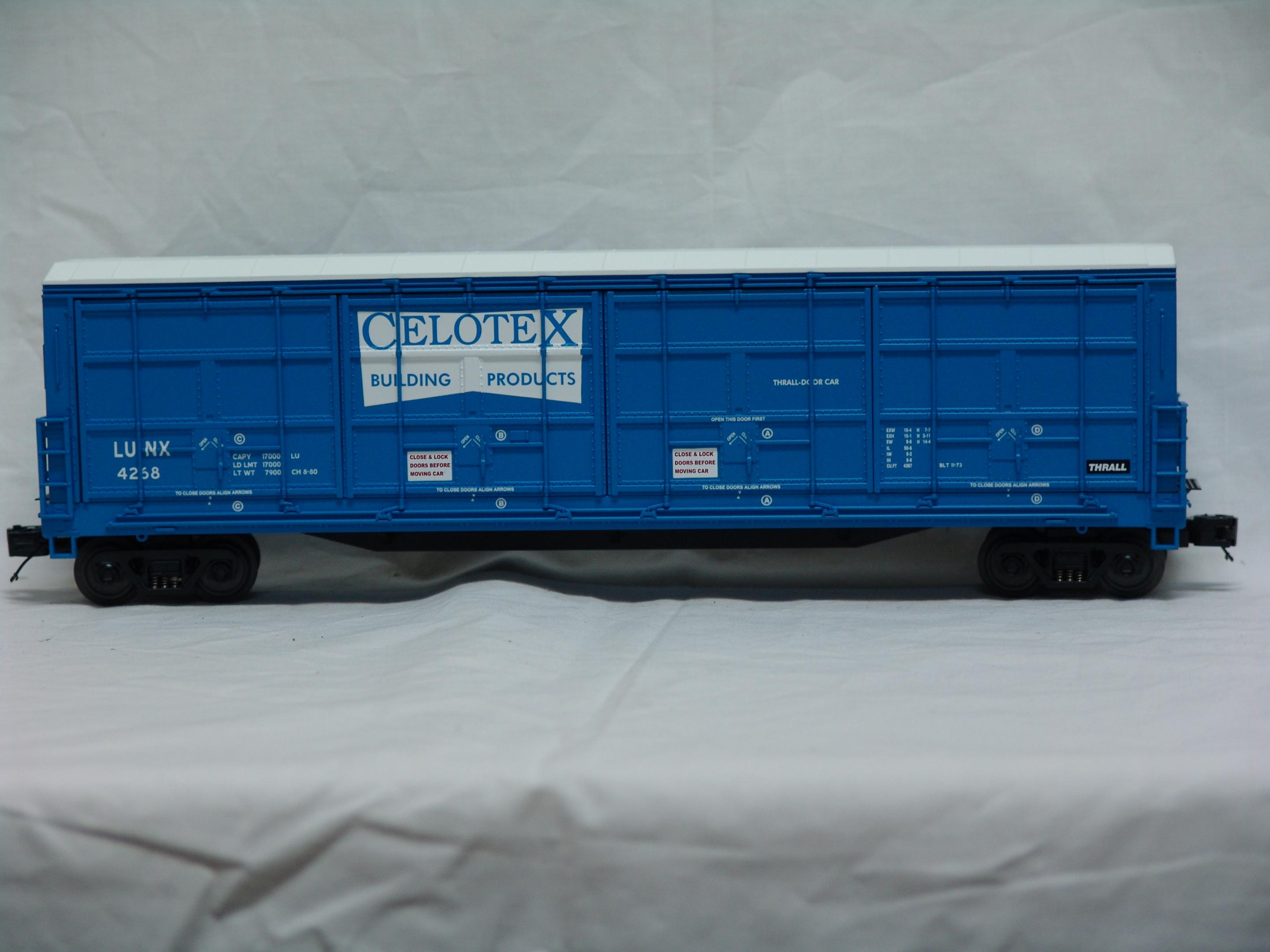 Celotex Building Products 55' all door boxcar #4268 (used)