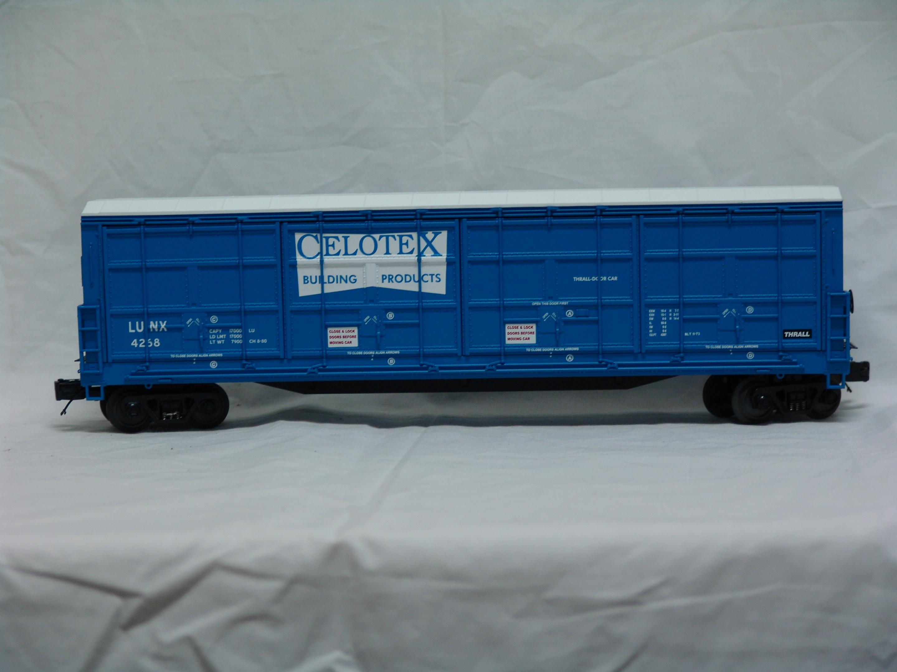 Celotex Building Products 55' all door boxcar #4268 (used)