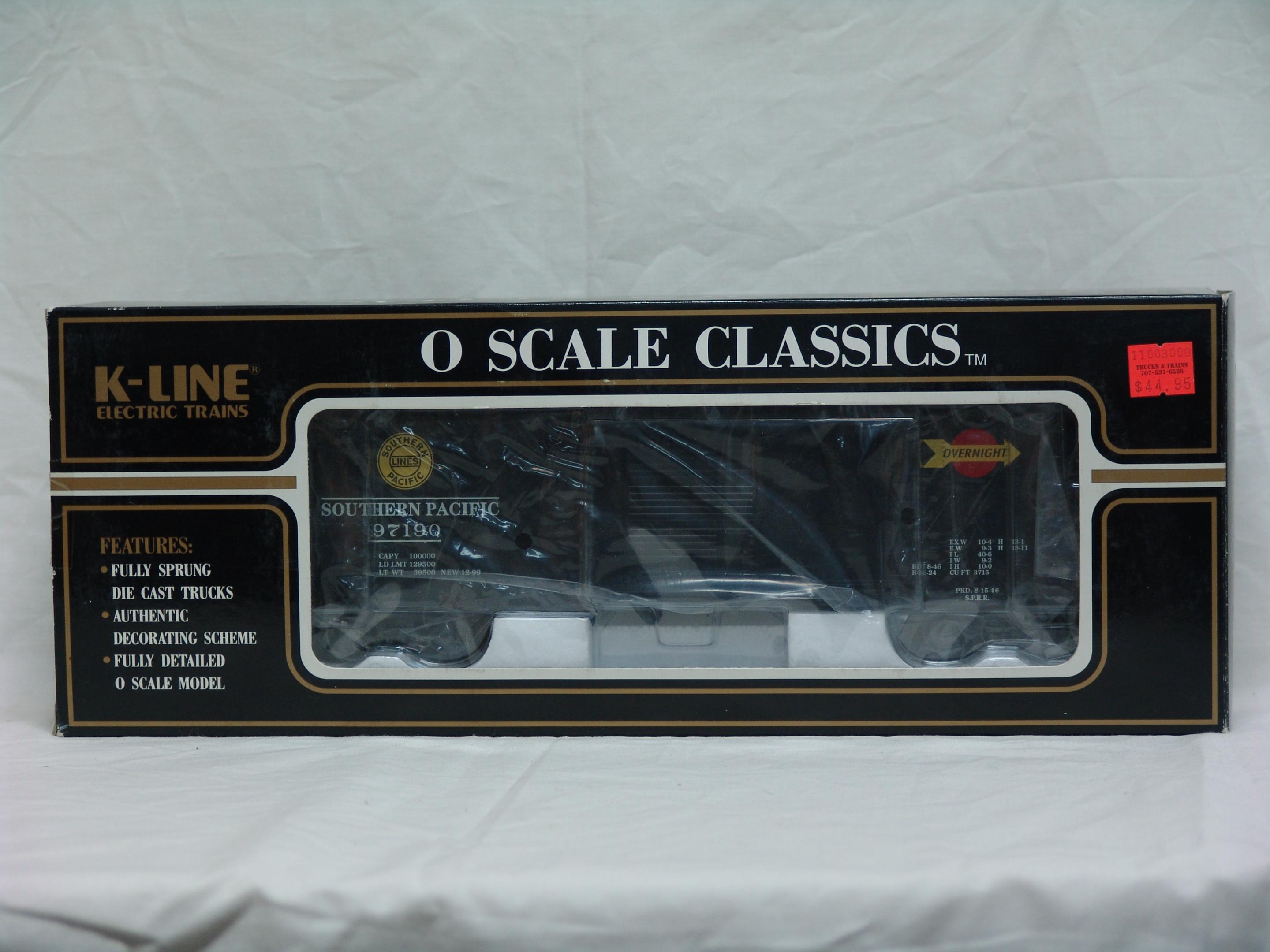Southern Pacific Overnight boxcar #97190 (used)
