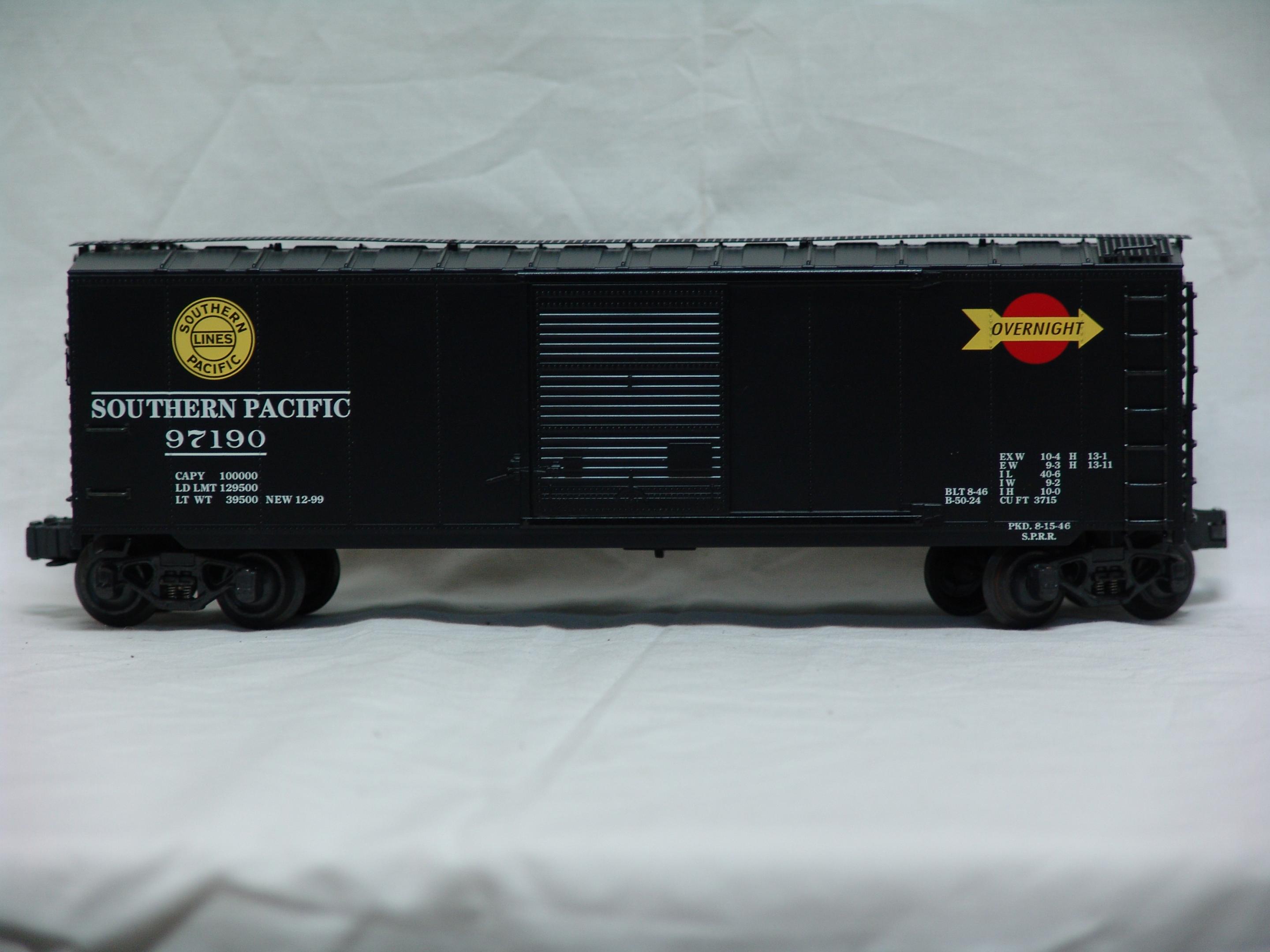 Southern Pacific Overnight boxcar #97190 (used)