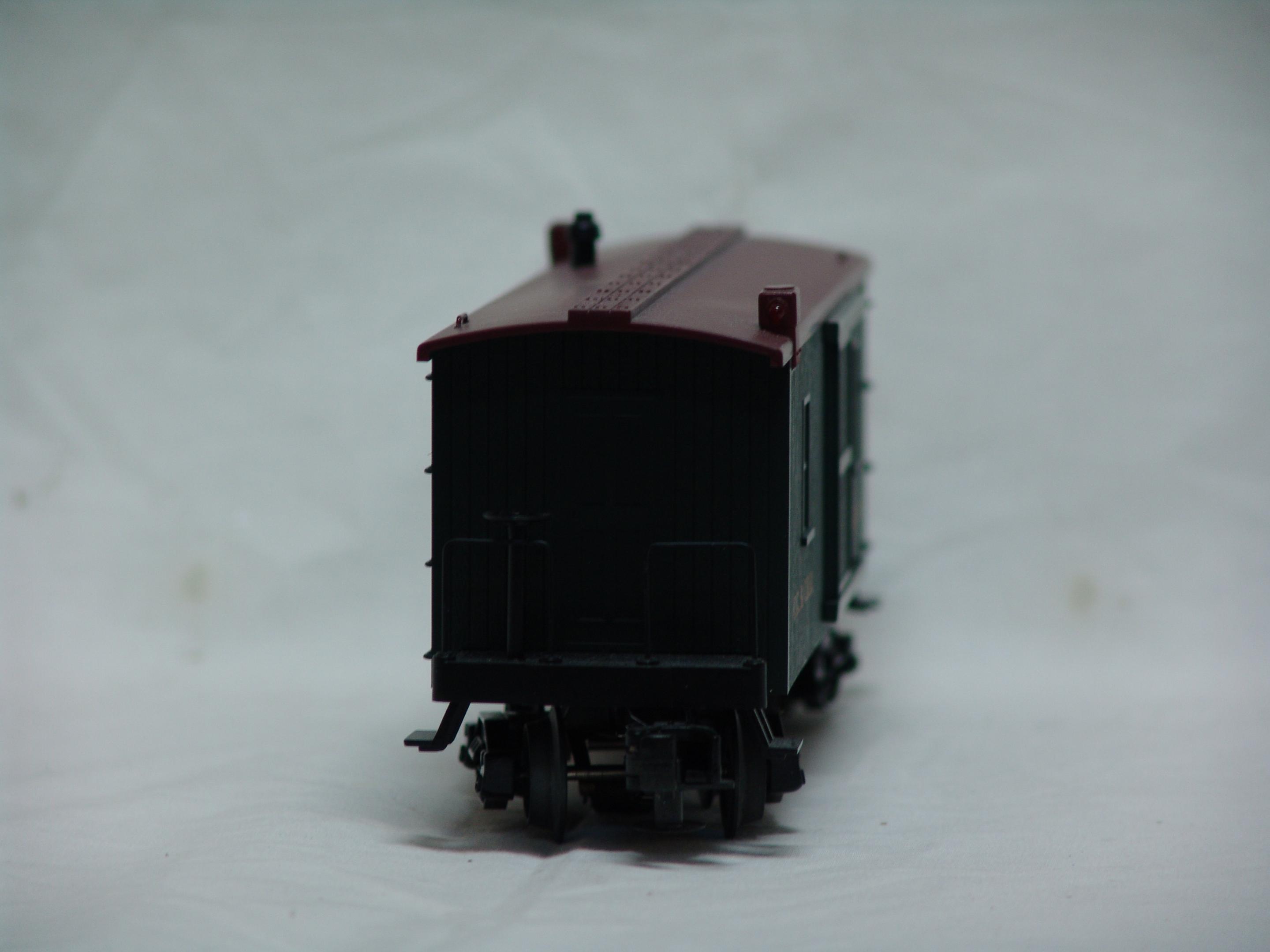 Cleveland, Columbus & Cincinnati 19th century baggage car #10 (used)