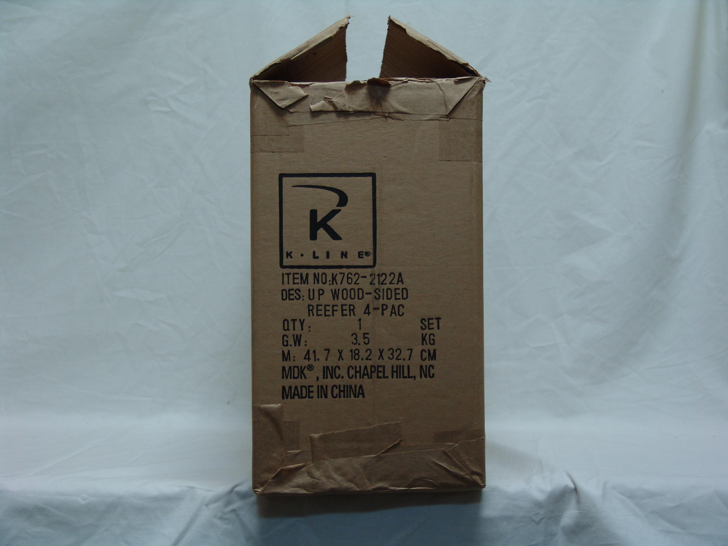 Pacific Fruit Express wood-sided reefer 4-pac (used)