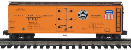 Pacific Fruit Express wood-sided reefer 4-pac (used)
