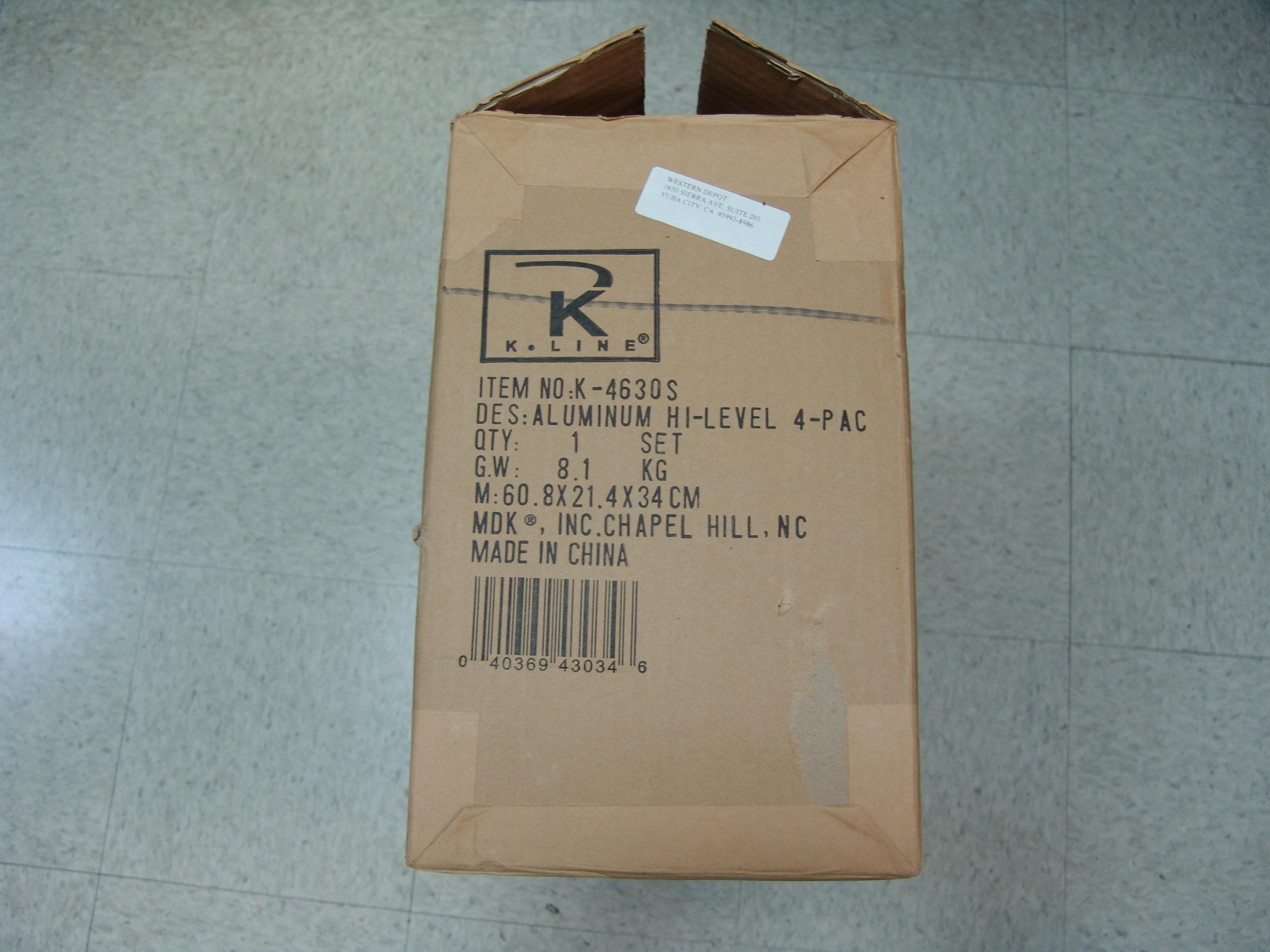 Santa Fe 21" aluminum Hi-Level passenger 4-pack (used)