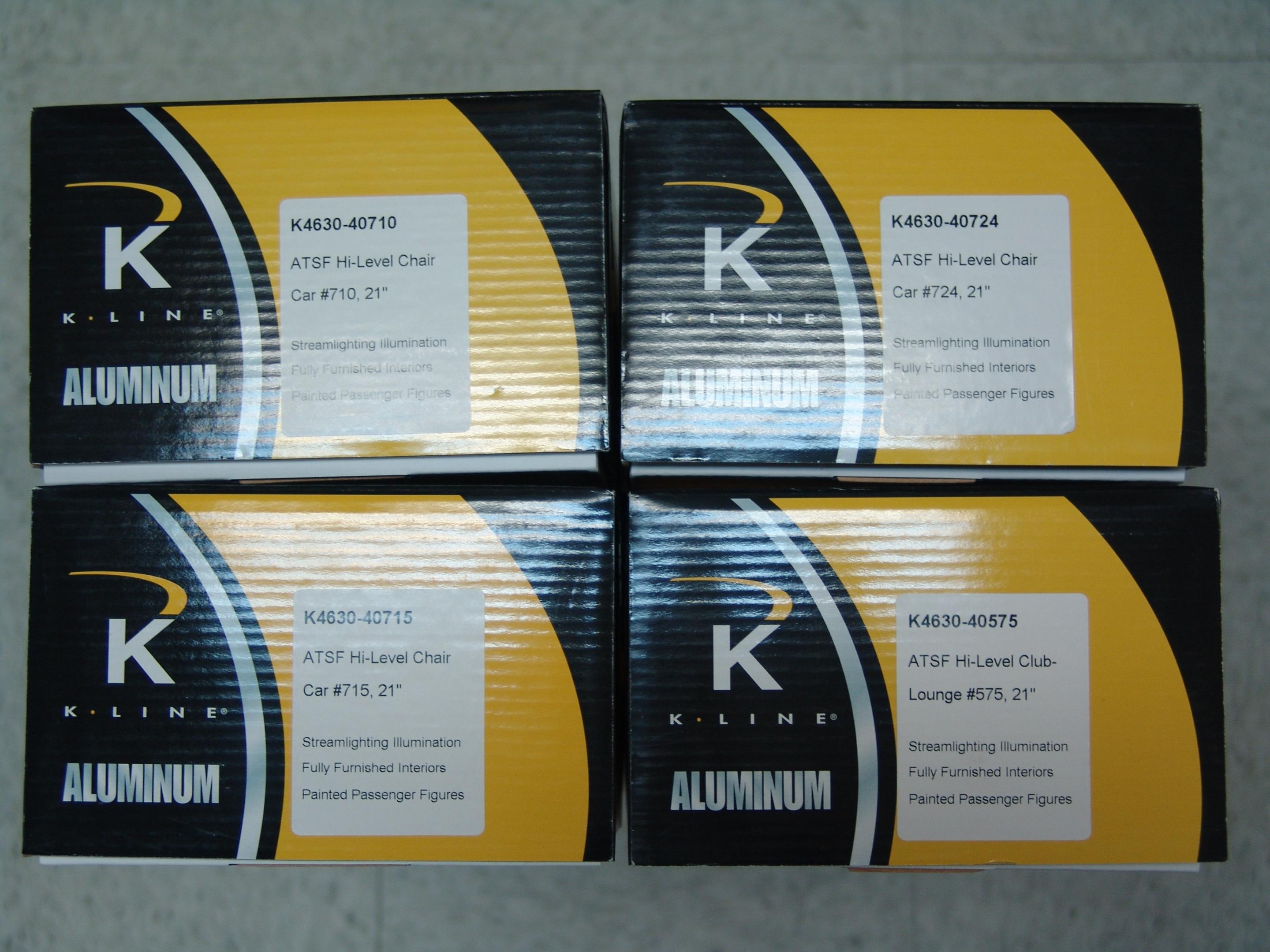 Santa Fe 21" aluminum Hi-Level passenger 4-pack (used)