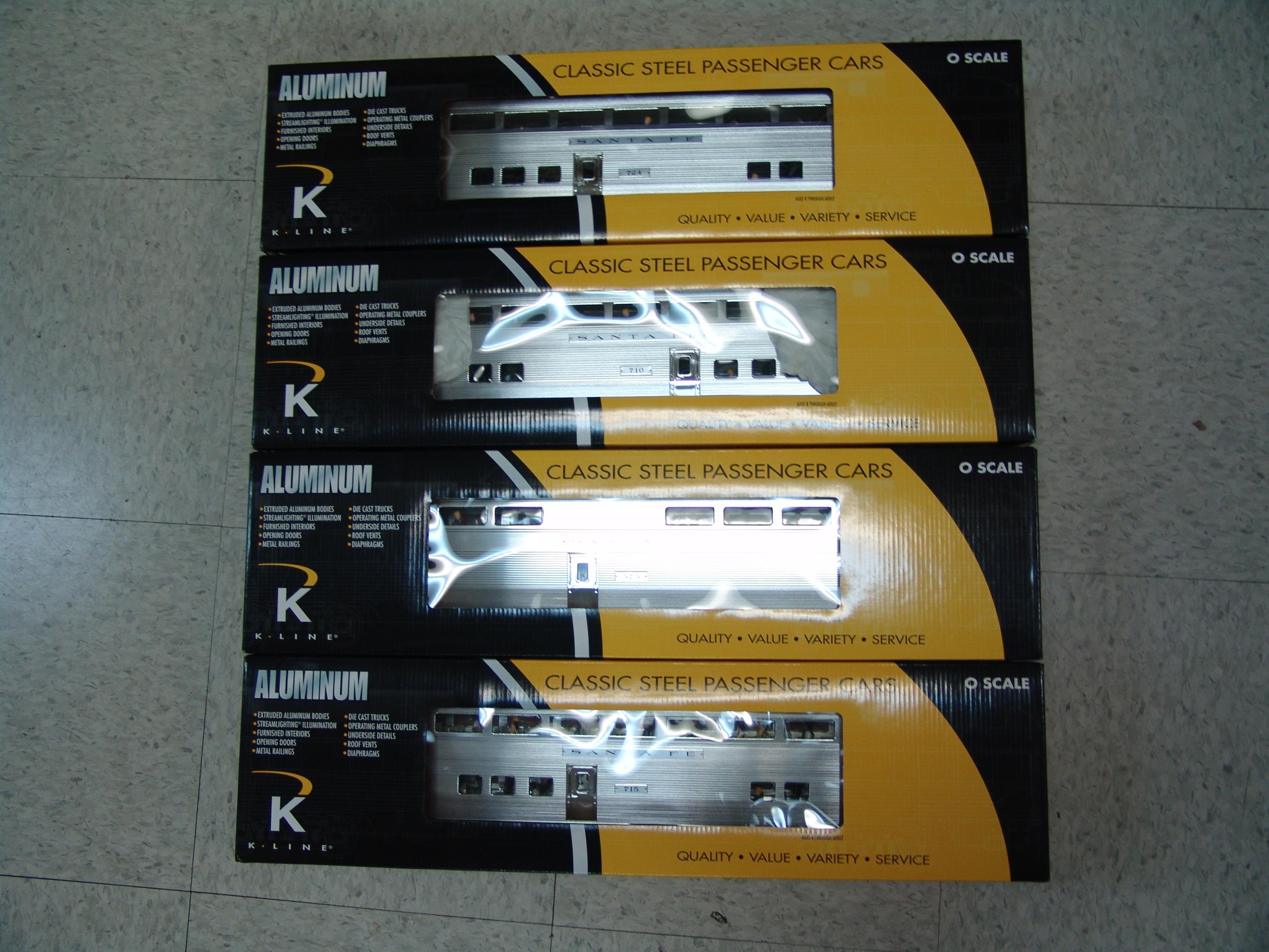 Santa Fe 21" aluminum Hi-Level passenger 4-pack (used)
