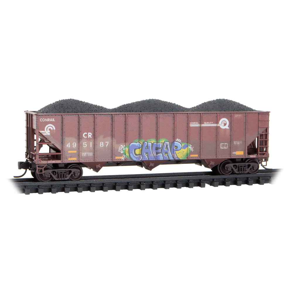 Conrail Weathered 3-Pack