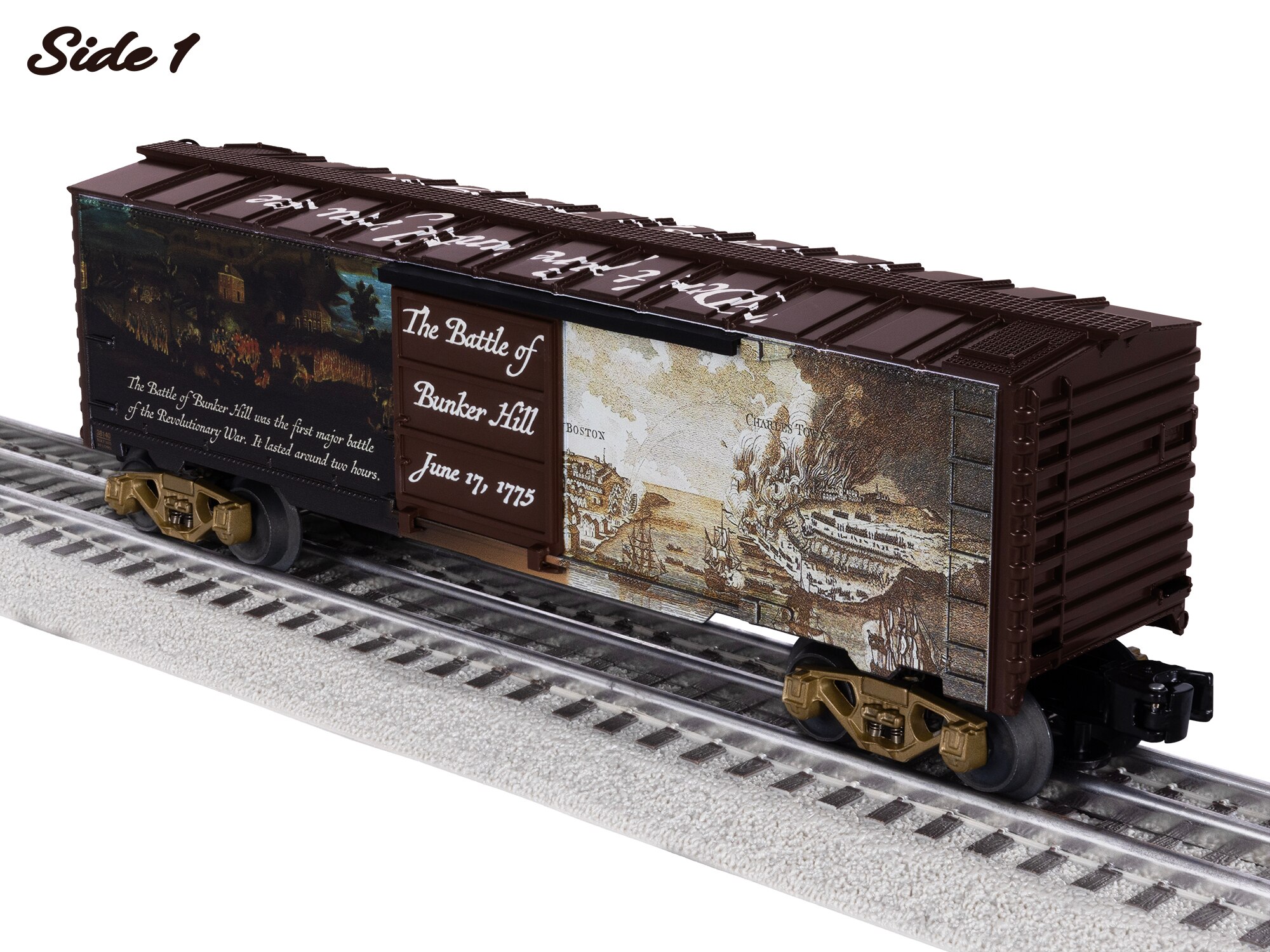 Battle of Bunker Hill 250th Anniversary boxcar