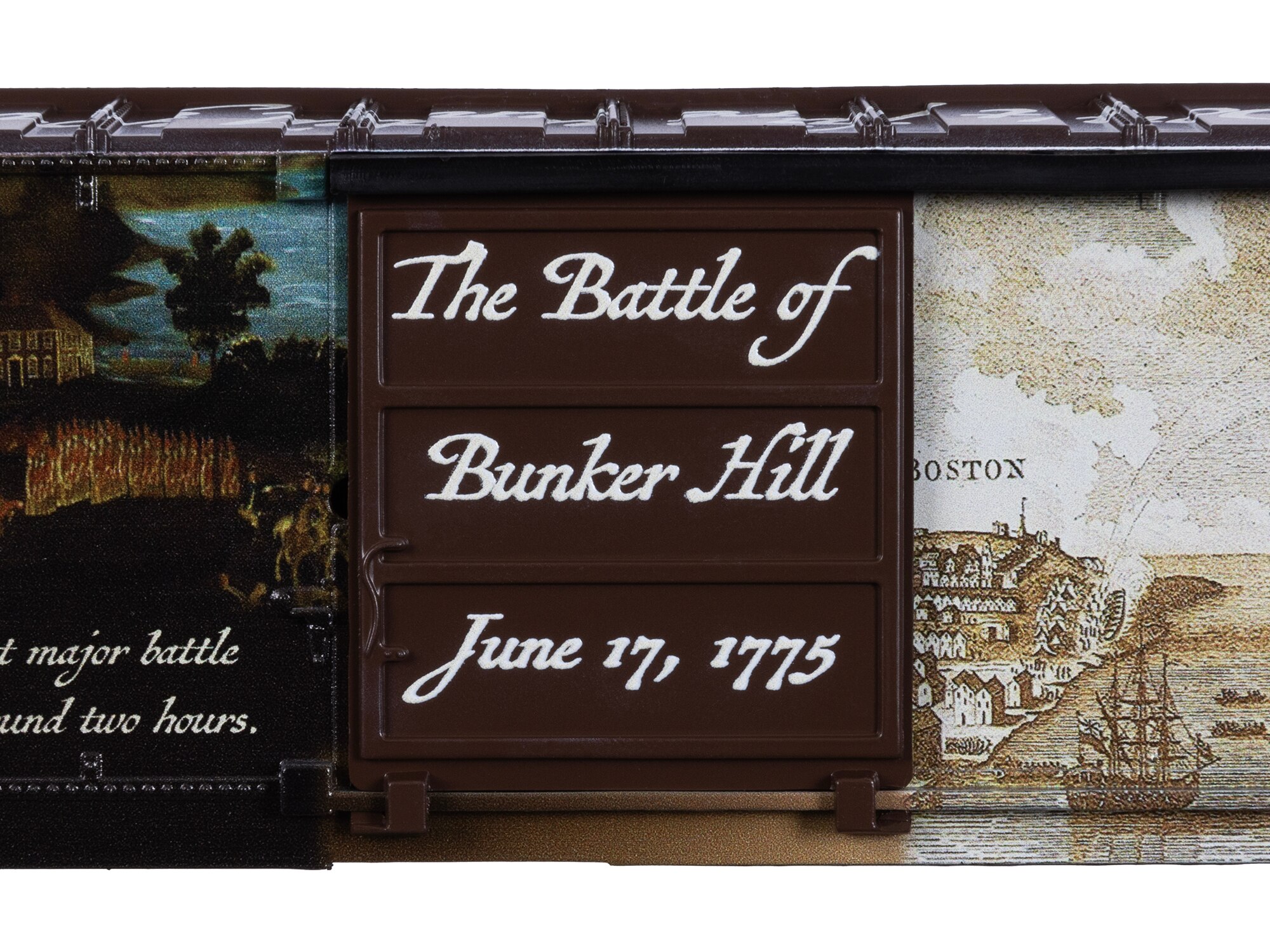 Battle of Bunker Hill 250th Anniversary boxcar
