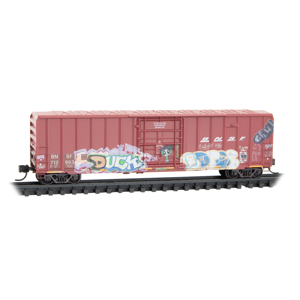 Burlington Northern Santa Fe Christmas Graffiti 3-Pack