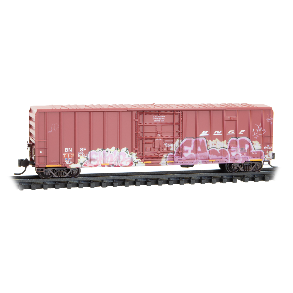 Burlington Northern Santa Fe Christmas Graffiti 3-Pack