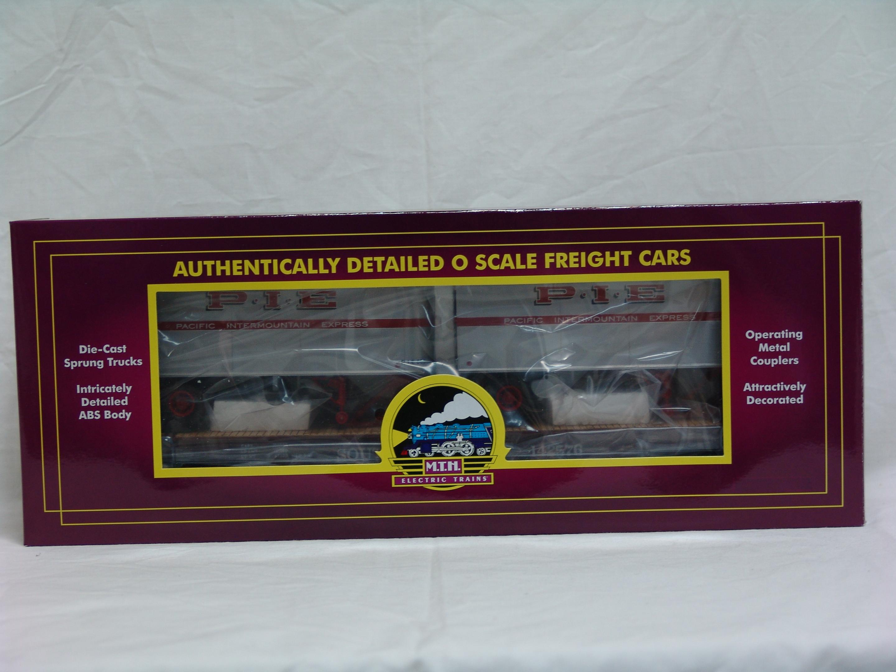 Southern Pacific flatcar #142576 with trailers (used)