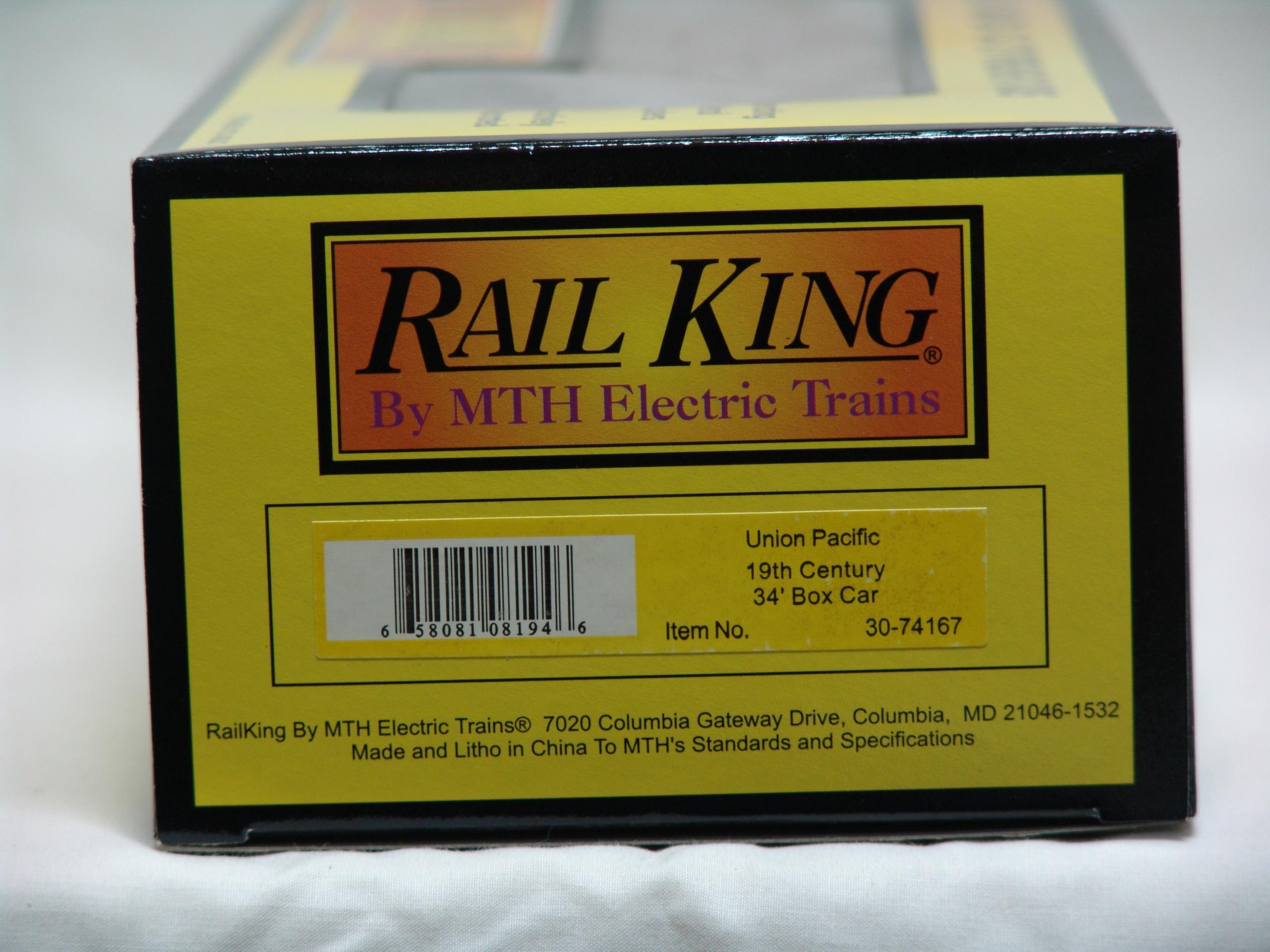 Union Pacific 19th century 34' boxcar #10553 (used)