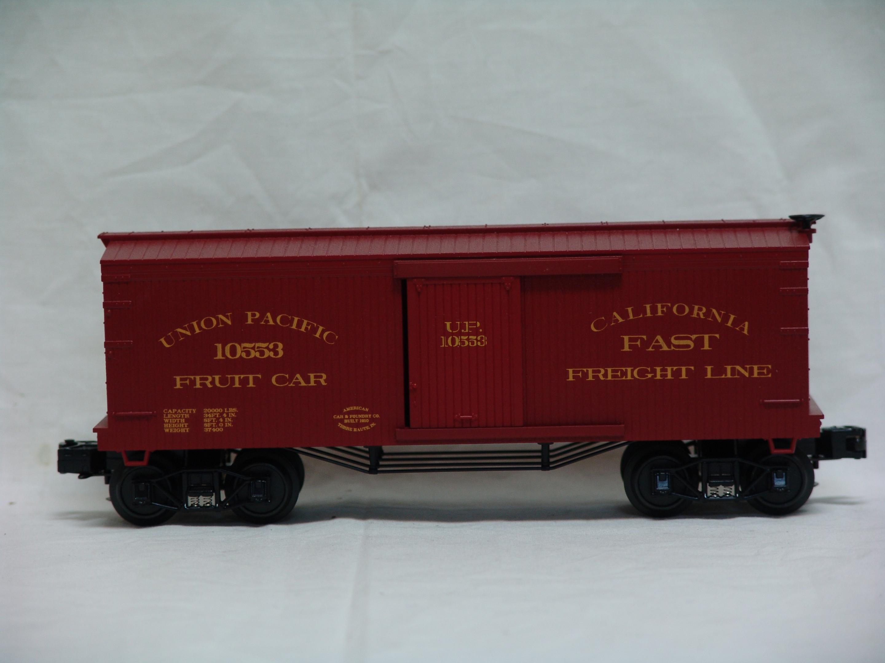 Union Pacific 19th century 34' boxcar #10553 (used)