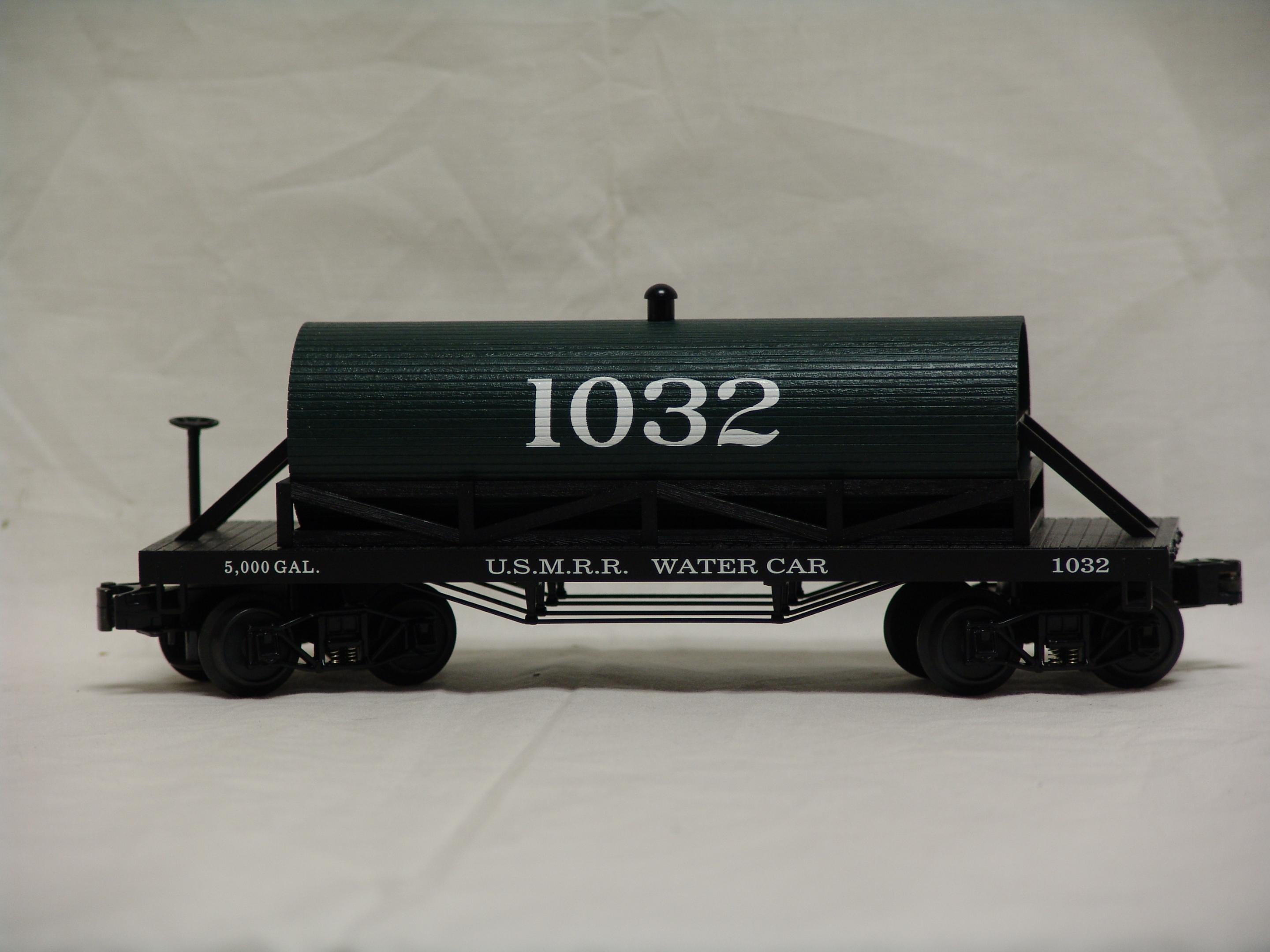 USMRR Water Car 19th century wooden tank car #1032 (used)