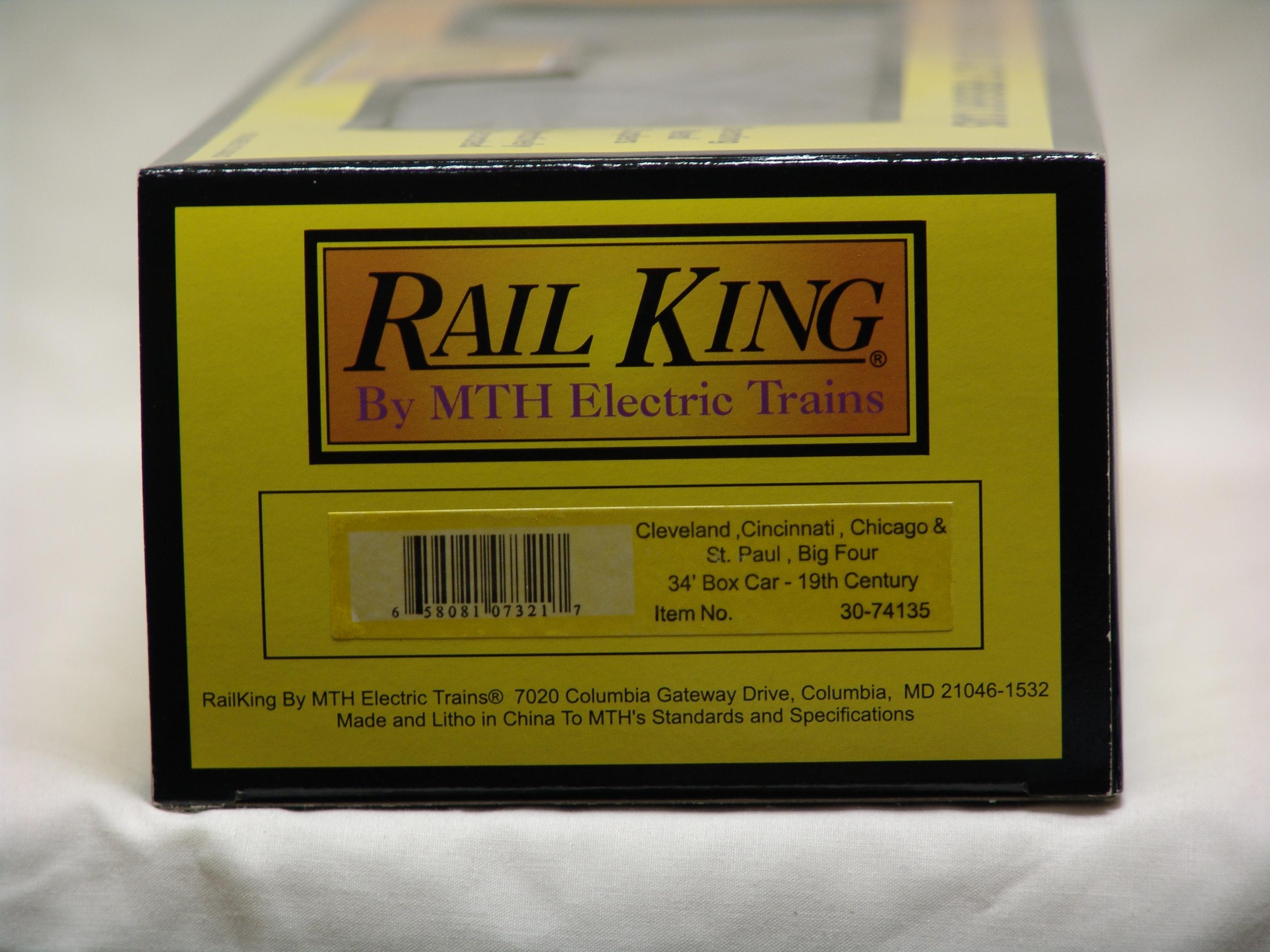 Cleveland, Cincinnati, Chicago & St. Paul 34' boxcar #4729 (used)