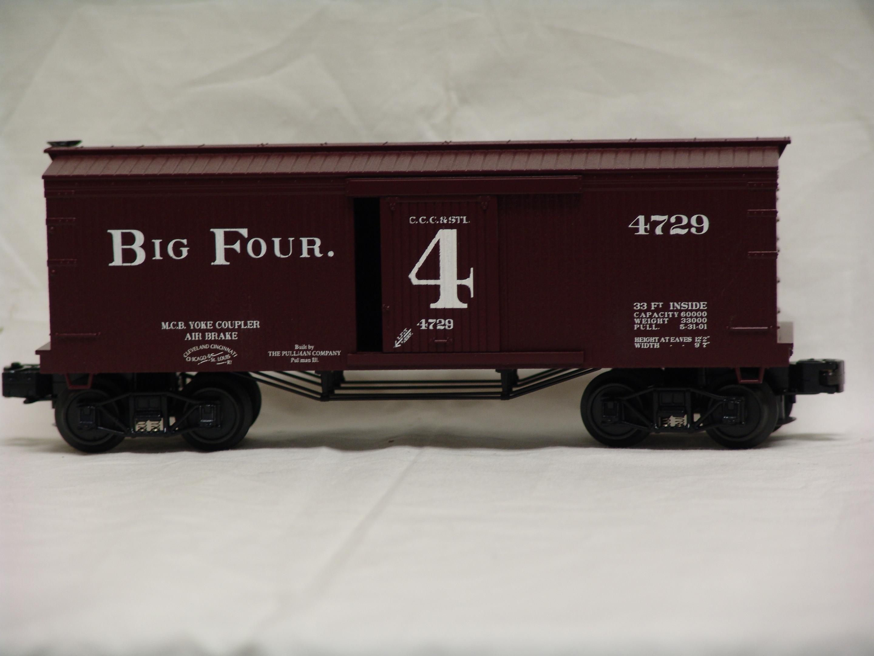 Cleveland, Cincinnati, Chicago & St. Paul 34' boxcar #4729 (used)