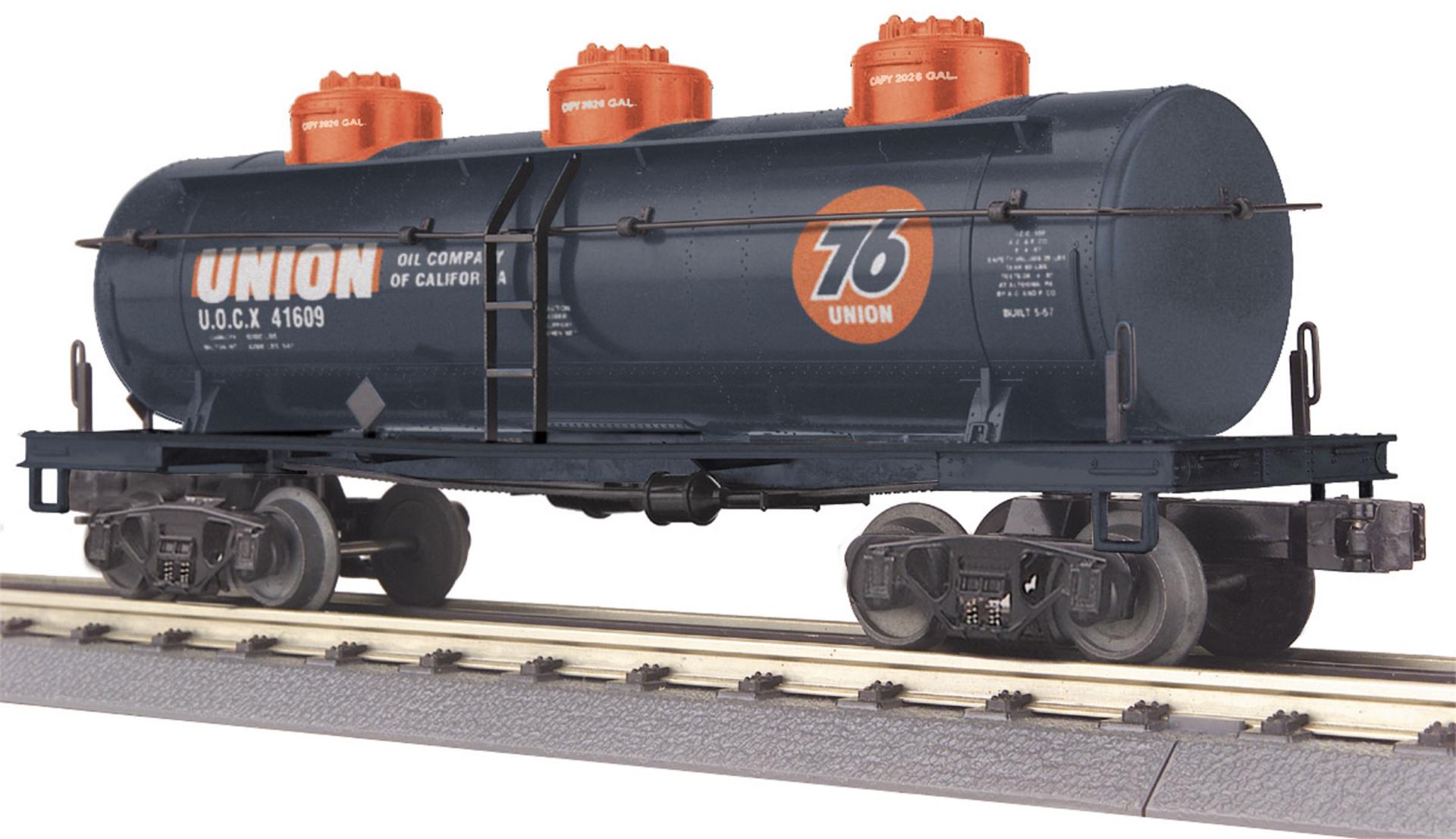 Union 76 3-dome tank car #29082 (used)