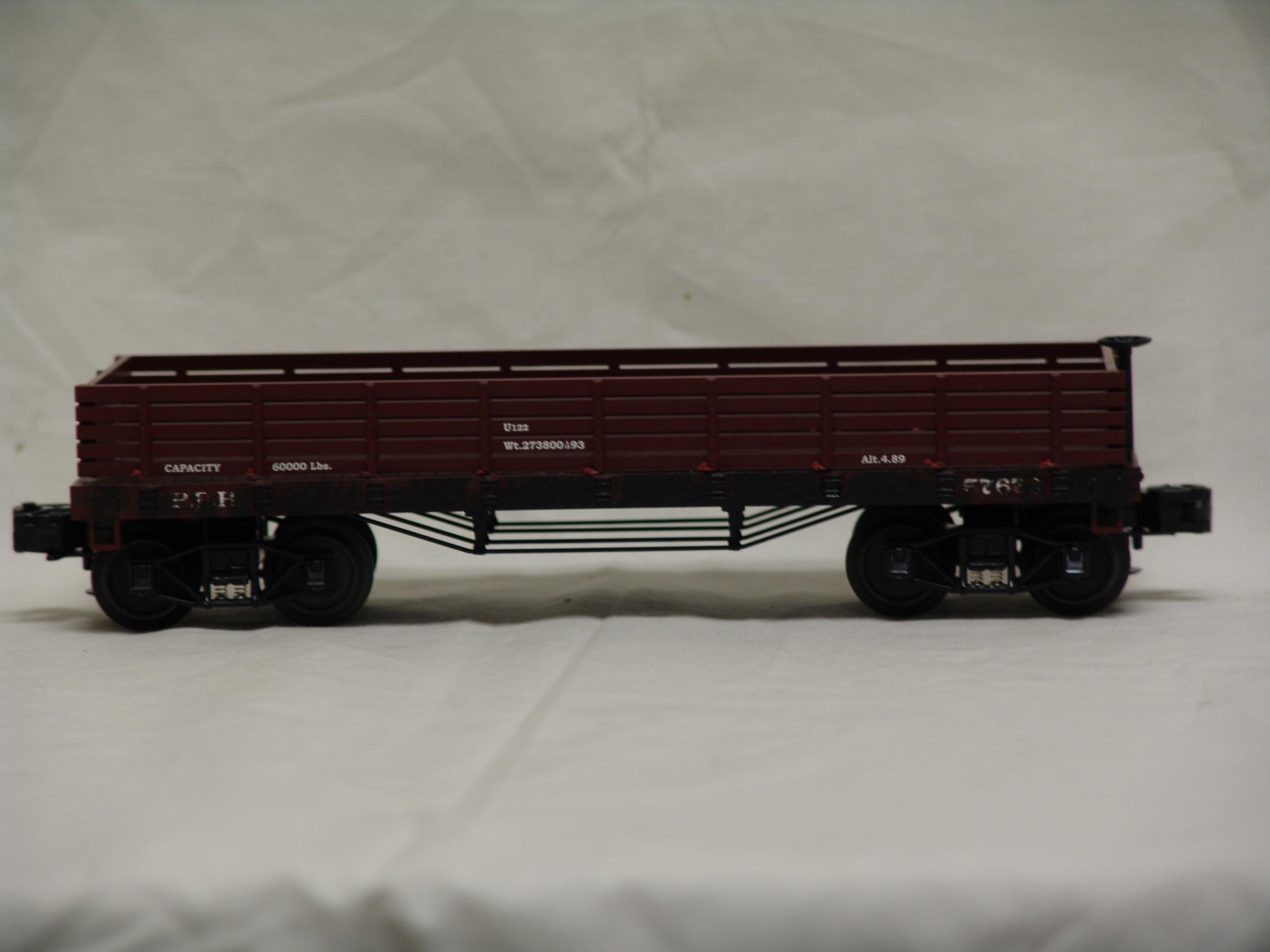 Pennsylvania Railroad 19th century gondola with loose sides (used)