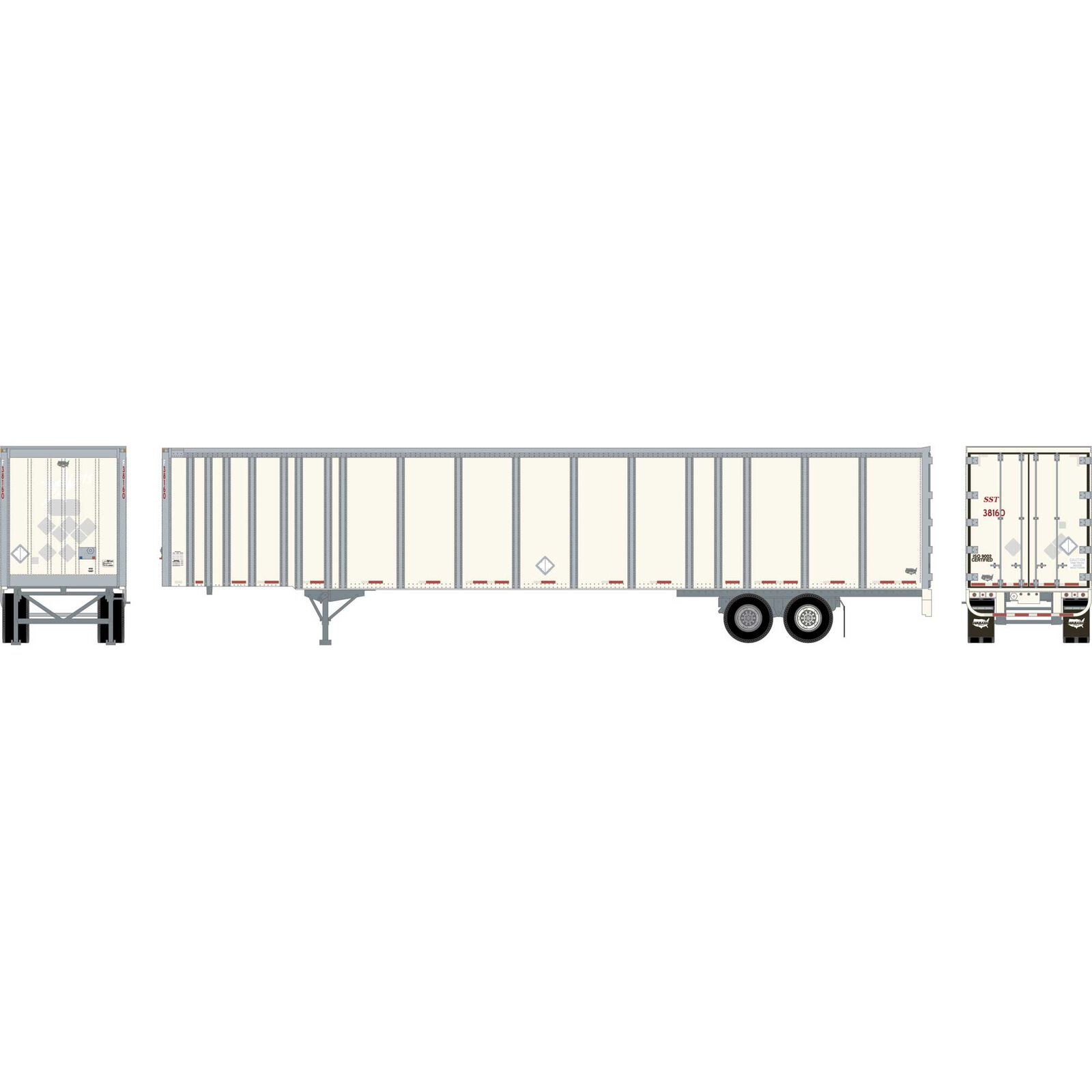 Owner/Operator 53' Plate Trailer #F38160