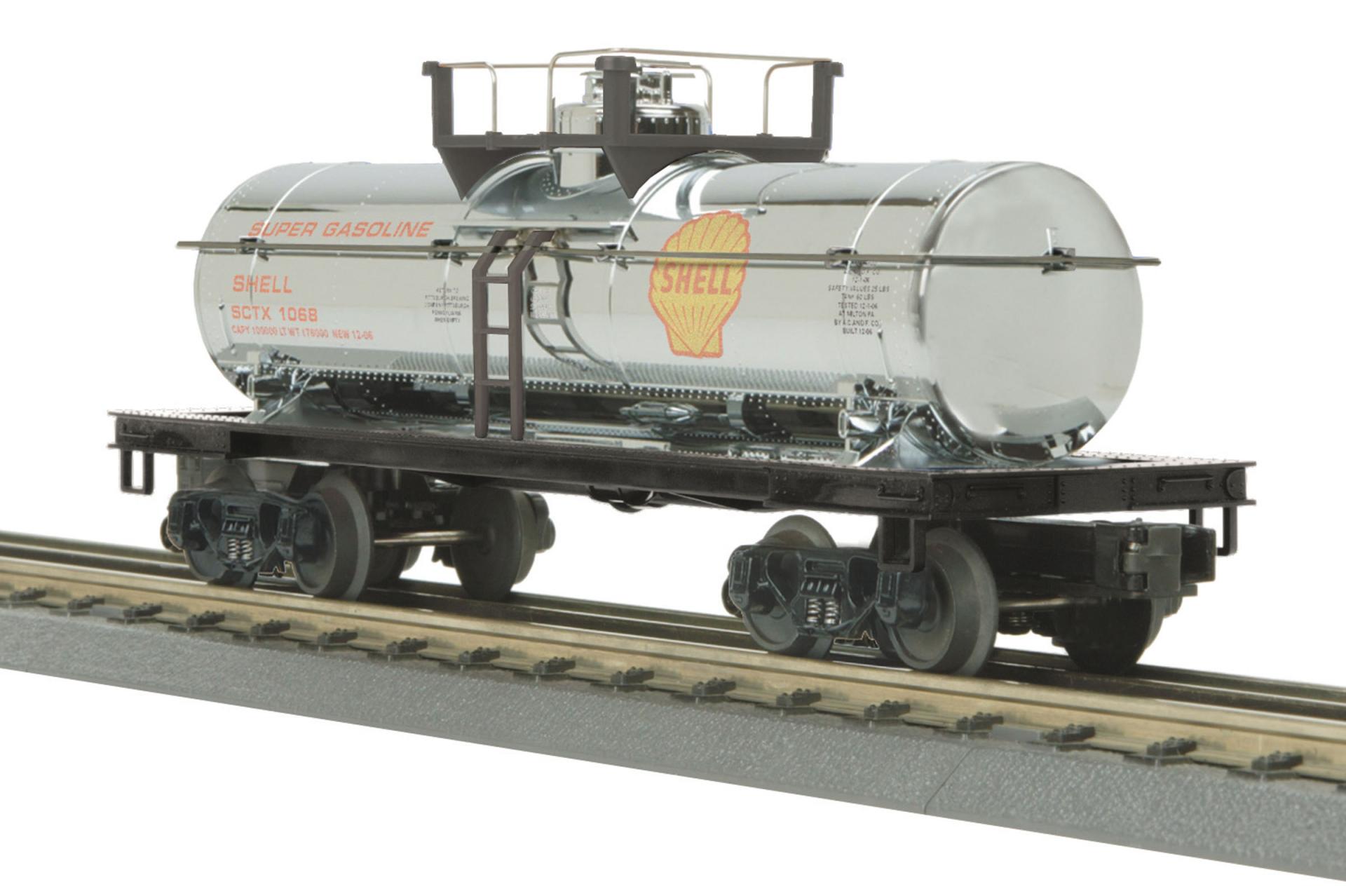 Shell (chrome) tank car #1070 (used)