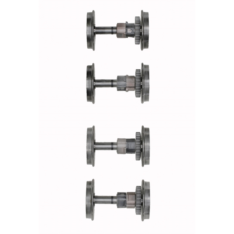 2-rail Premier 4 axle replacement diesel locomotive wheel set