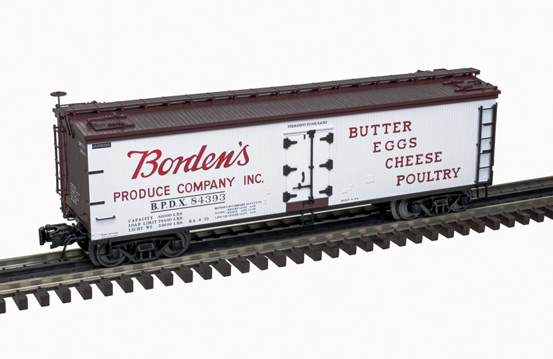 Borden's Produce Company 40' wood reefer #84393