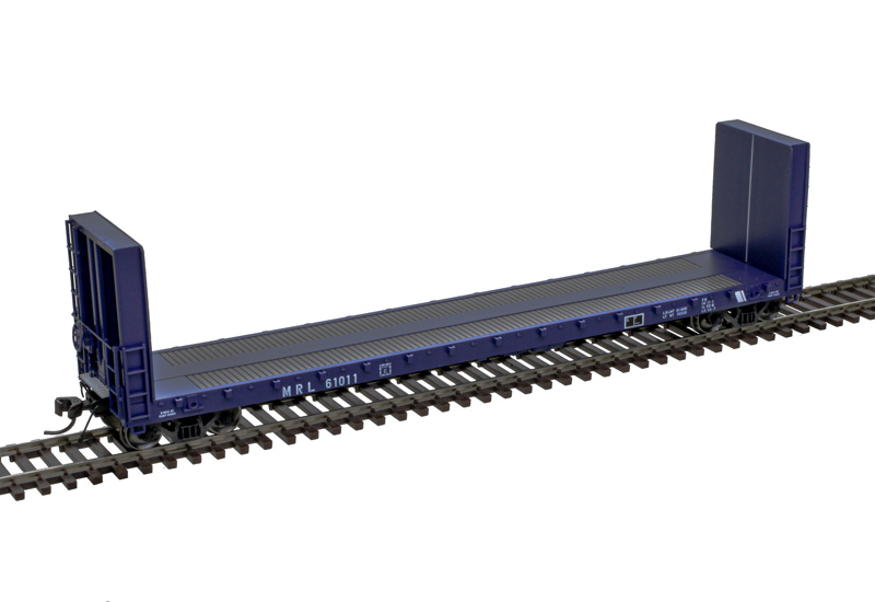 Montana Rail Link 51'6" bulkhead flatcar #61020