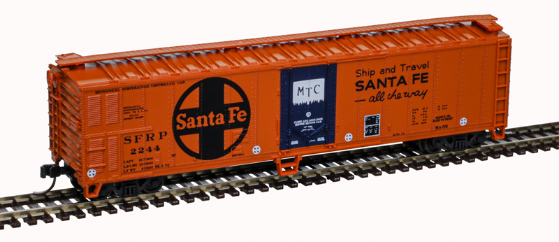 Santa Fe 50' mechanical reefer #2244