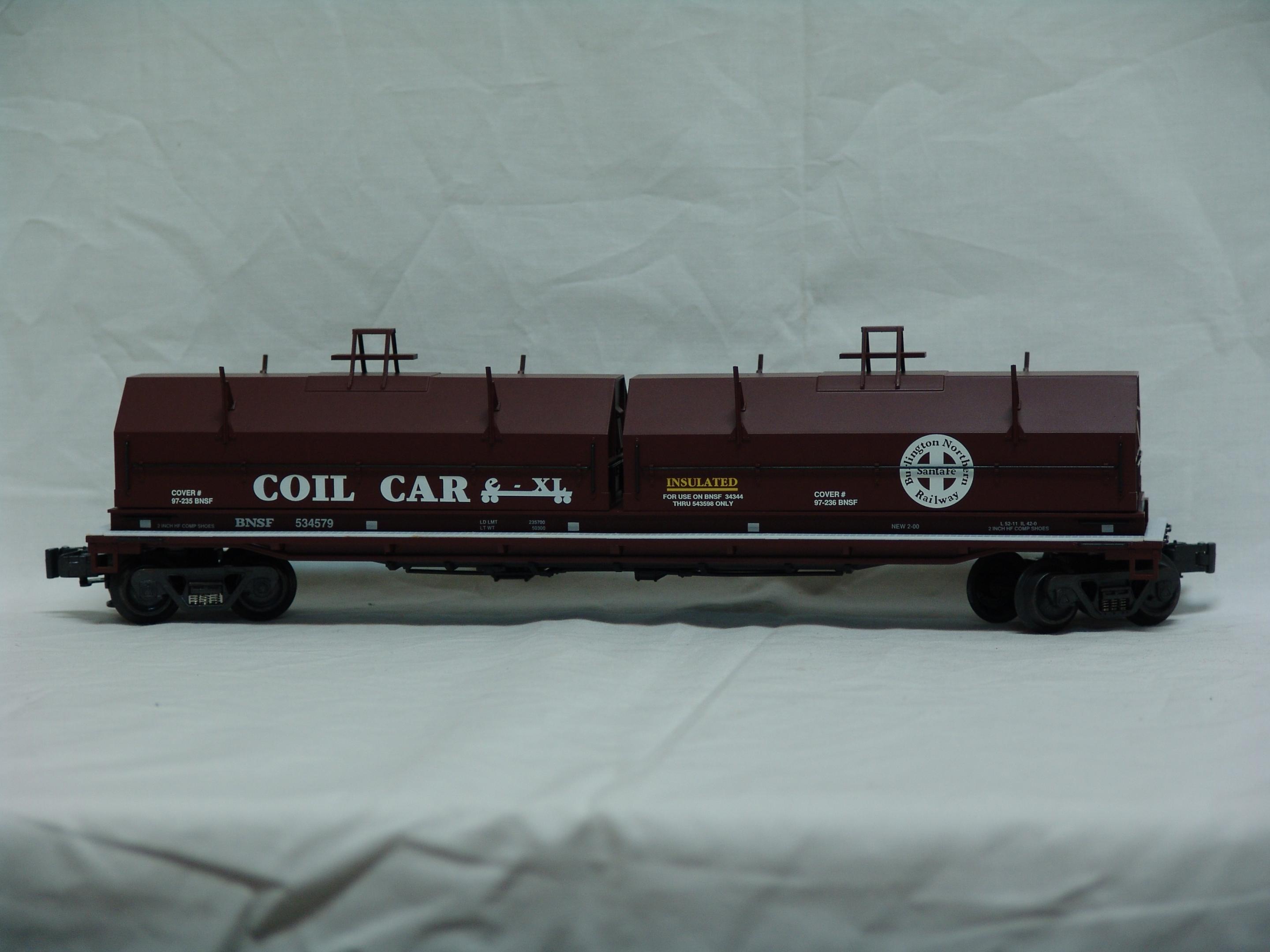 BNSF coil car #534579 (used, factory sealed)