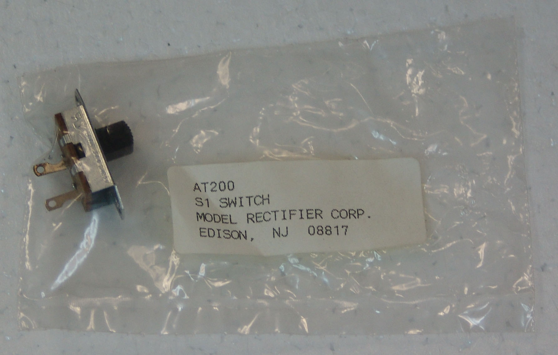 S1 SPST Slide Switch