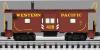 Western Pacific bay window caboose #428 2-rail