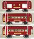Lionel Classics red 323/324/325 passenger set