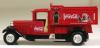 Coca-Cola red Santa vintage delivery truck (brown box)