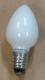 #1442 14V 0.25A Decorative Teardrop White Screw Base Bulb