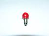 #2432R 24V Red large globe screw base