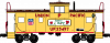 Union Pacific extended vision caboose #25497