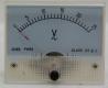 25 Volt AC panel voltmeter