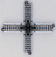 N Unitrack 90 Degree Crossing 4-7/8"