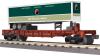 Northern Pacific flatcar w/ trailer