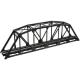 Code 80 Silver Through Truss Bridge kit